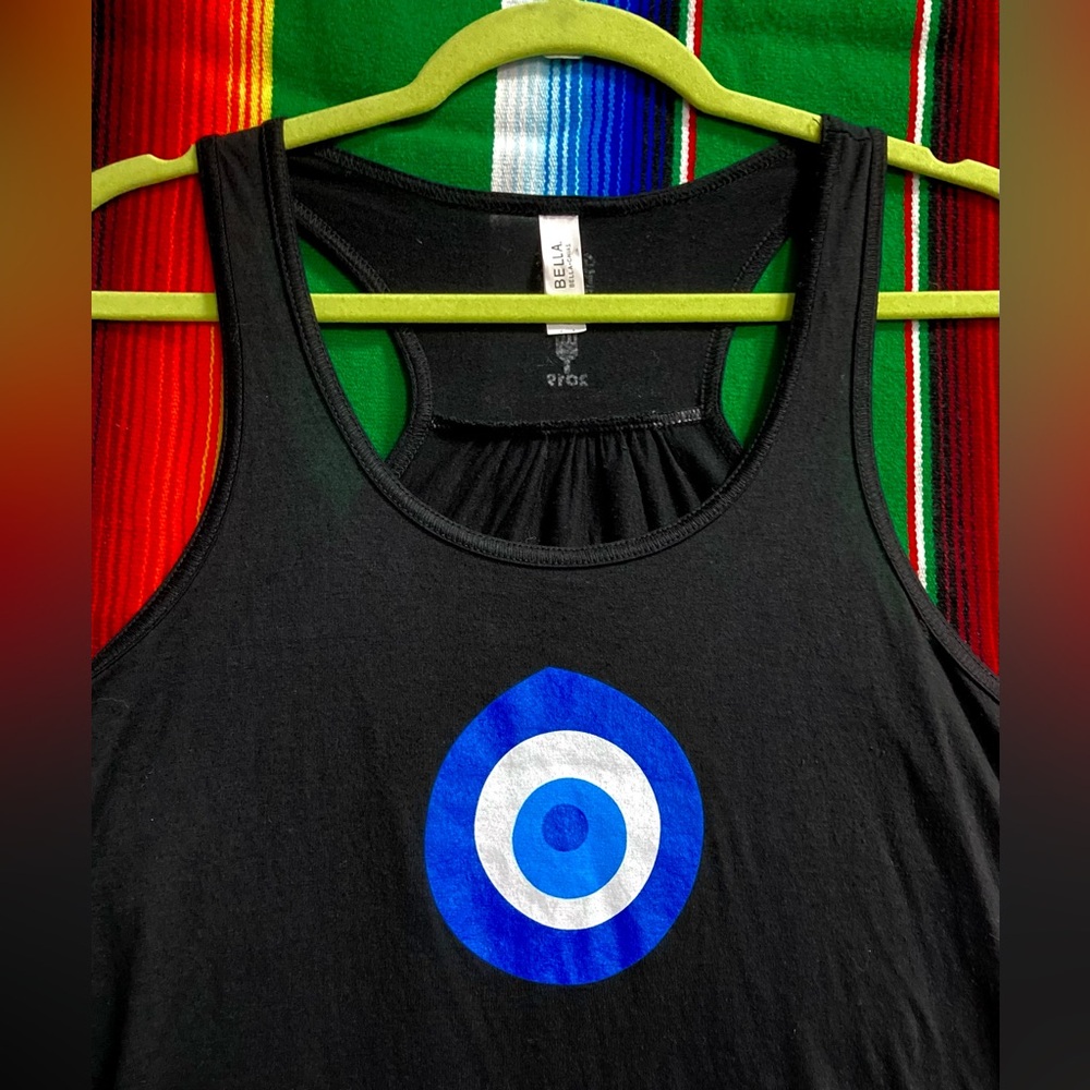 Evil Eye 🧿 Protection From Evil Racerback Tank Top Size XL
